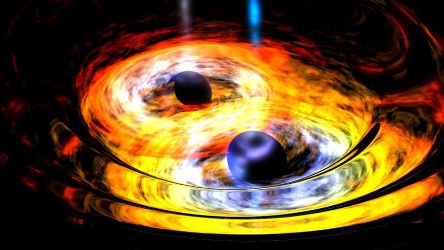 Birbirinin yörüngesinde dönen kara delik çifti keşfedildi