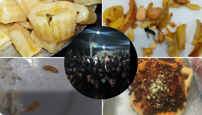 Samsun'da 'kurtlu yemek' protestosu