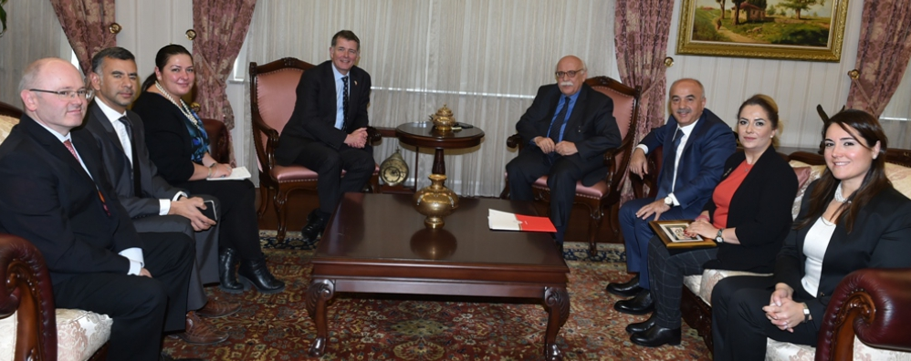 Bakan Avcı, İngiltere'nin Ankara Büyükelçisi Moore'u kabul etti