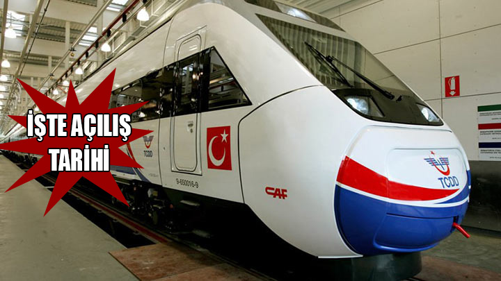 Ankara-İstanbul Hızlı Tren‘i 25 Temmuz‘da açılıyor