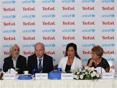 Tefal ve UNICEF Türkiye’den Çocukları Gülümseten İşbirliği