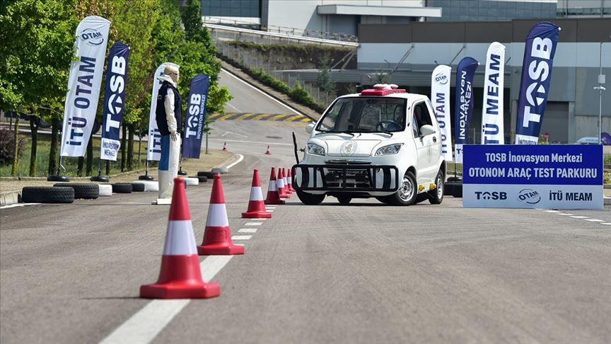 'Sürücüsüz Araç Test Parkuru' kullanıma açıldı