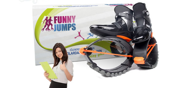 Funny Jumps Zıplama Ayakkabısı ile Egzersiz