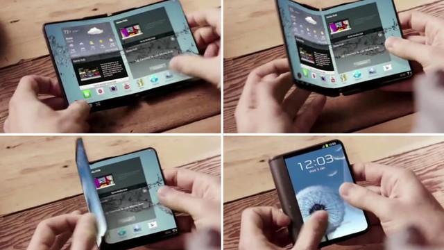 Samsung katlanabilir telefon mu yapıyor?