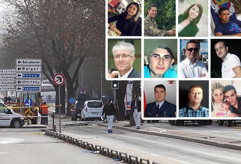 Ankara'daki saldırıda ölenlerin kimlikleri ortaya çıkmaya başladı