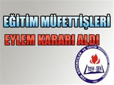 Müfettişler Eyleme Hazırlanıyor!