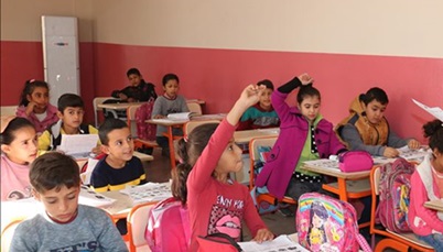 Şanlıurfa'nın sınır ilçelerindeki okullarda telafi eğitimi