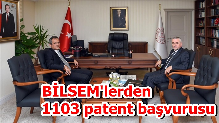 BİLSEM'lerden 1103 patent başvurusu
