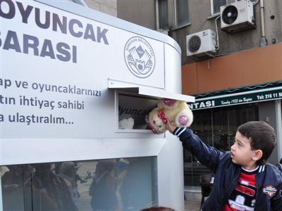 Giresun Belediyesi'nden Kitap Oyuncak Kumbarası Uygulaması