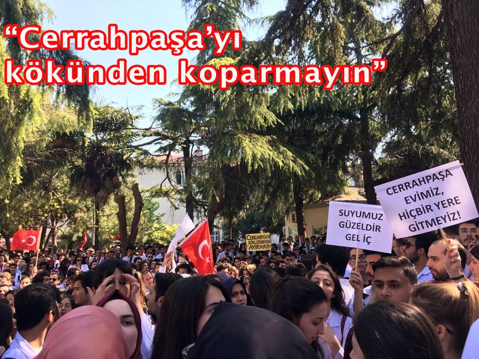 İstanbul Üniversitesi’nde protestolar sürüyor