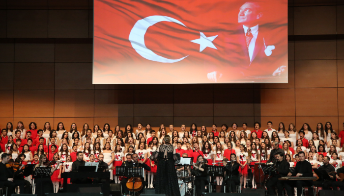 Doğa Koleji'nden ‘’Atatürk ve 100. Yıl Konseri’’