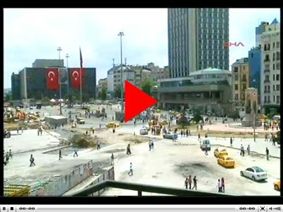 Taksim'de Son Durum