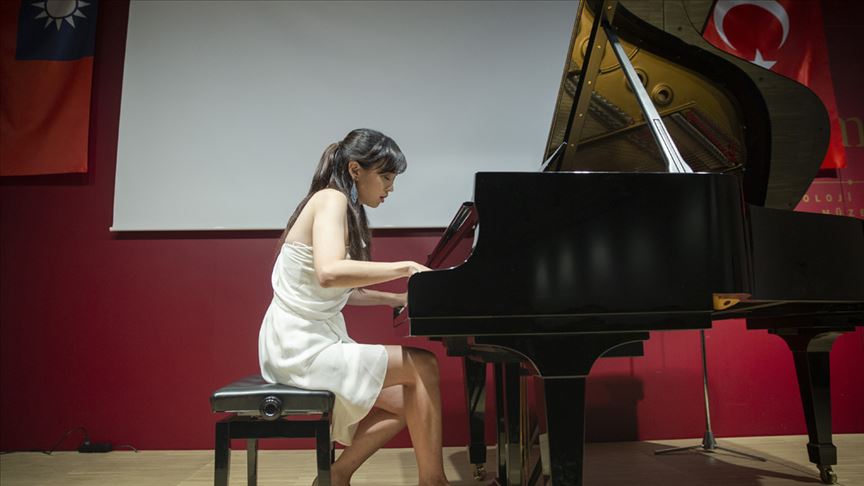 Ankara Kalesi'nde 'Tayvan Gecesi' piyano resitali