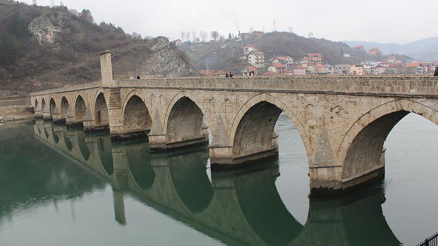 Sokollu Mehmet Paşa Köprüsü'nün restorasyonunu tamamladı