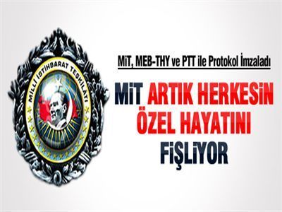 MİT 'FİŞLEME PROTOKOLÜNÜ' DOĞRULADI