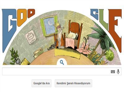 Maurice Sendak İçin Efsane Doodle