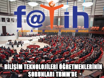 BT Öğretmenlerinin Sorunları TBMM'de