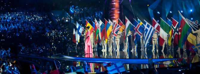 Eurovision şarkı yarışmasında bayrak krizi