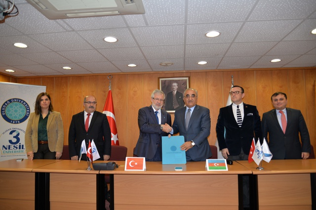 Uludağ Üniversitesi'nden Azerbaycan Bakü Devlet İktisat Üniversitesi ile işbirliği