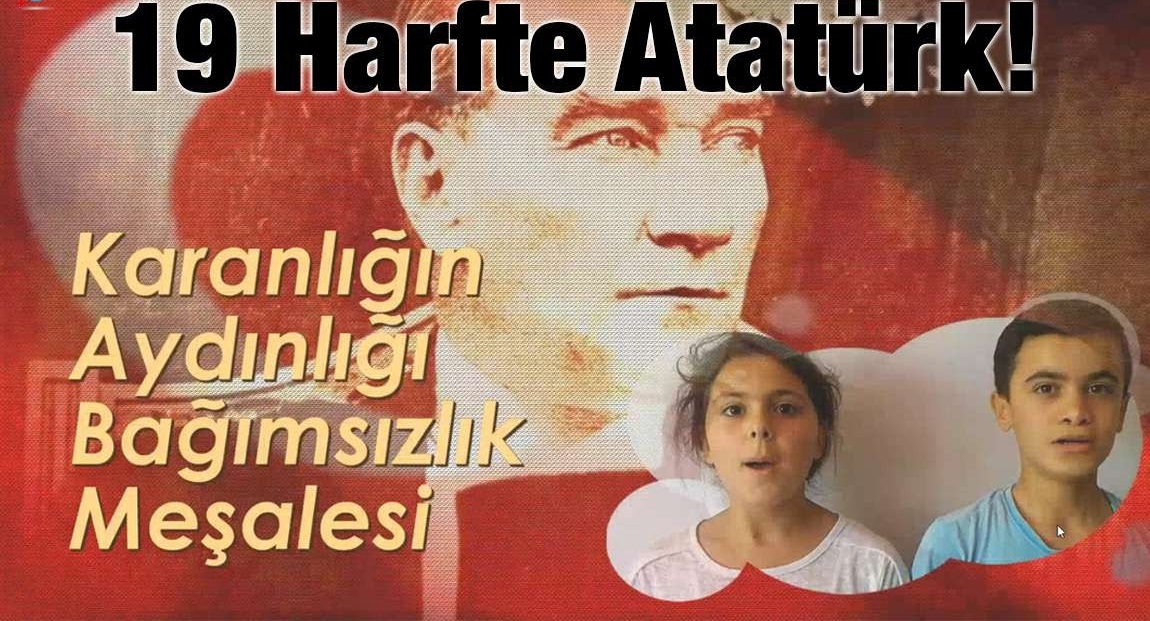 Ortaokul öğrencilerinden 19 Mayıs için 19 Harfte Atatürk filmi