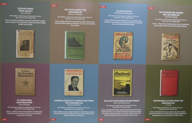 "101. Yılında Çanakkale Savaşı Kitapları Sergisi” açıldı