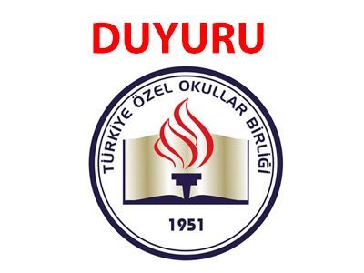 Türkiye Özel Okullar Birliği'nden e-okul Kayıt Duyurusu 