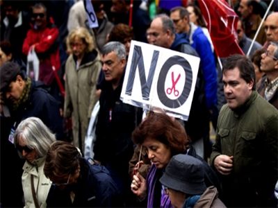 İspanya'da 'Eğitim Reforum'u Protestosu