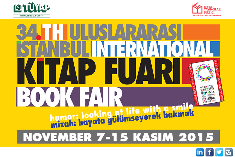 34. Uluslararası İstanbul Kitap Fuarı Etkinlik Programı belli oldu