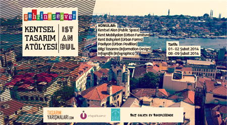 Şehrine Ses Ver Kentsel Tasarım Atölyesi İstanbul