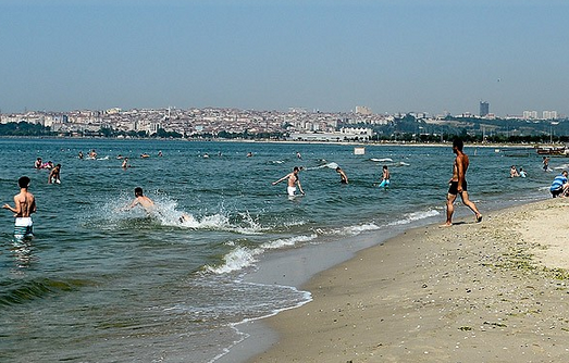 İstanbul'un plajları temiz