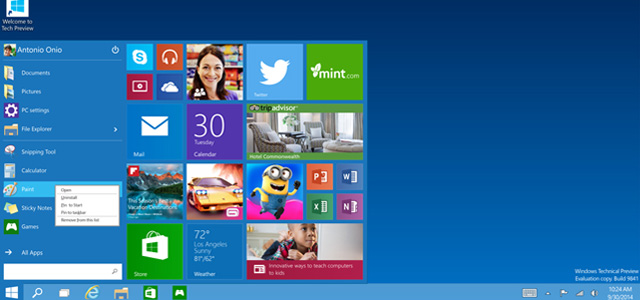 Microsoft yeni Windows'u resmen tanıttı
