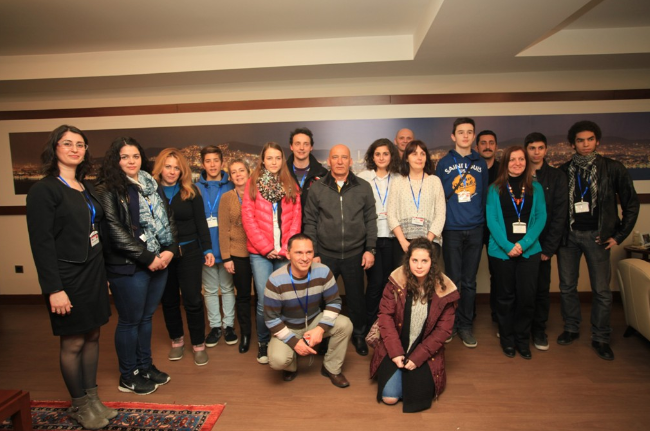 Erasmus Öğrencilerinden Başkan Altınok Öz’e Ziyaret  