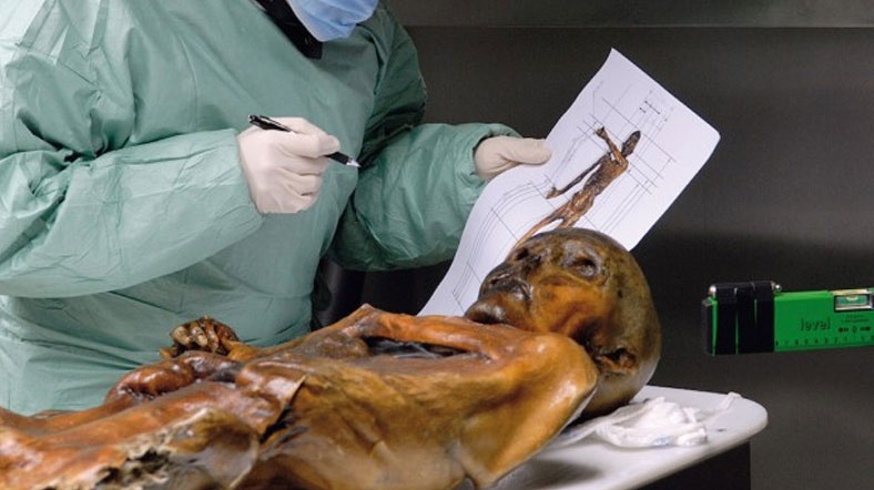 Buz Adam Ötzi'nin Yeni Dövmeleri Bulundu