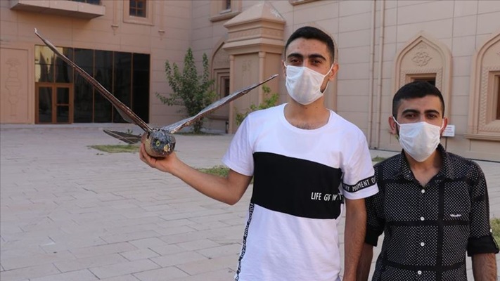 Ağrı'daki üniversite öğrencilerinin ürettiği 'robot kuş' TEKNOFEST'te sergilenecek