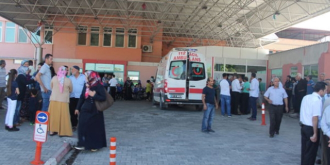 Hatay'da 168 öğrenci hastaneye kaldırıldı