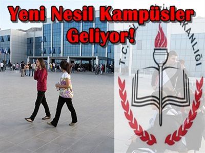 MEB, Yeni Nesil Kampüsler İçin Düğmeye Bastı