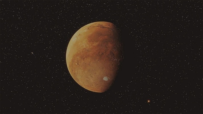 Çin'in Mars keşif aracı gezegenin iki tarafından fotoğraf gönderdi
