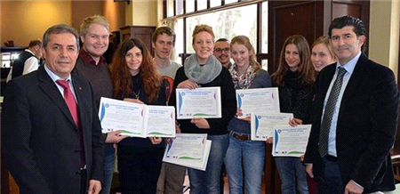 Erasmus Öğrencilerine Sertifika Töreni