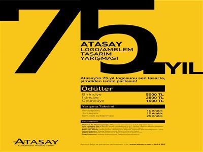 Atasay’dan 75. Yılına Özel Logo Tasarım Yarışması