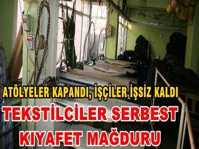  Serbest Kıyafetle Atölyeler Sustu