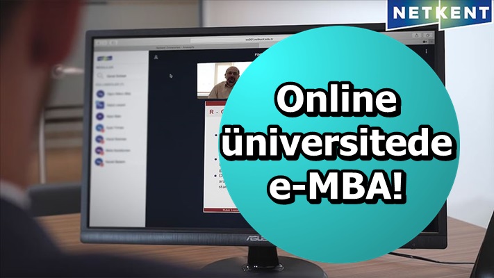 Online üniversitede e-MBA!