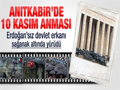 Atatürk, Anıtkabir'deki Resmi 10 Kasım Anma Töreni İle Anıldı