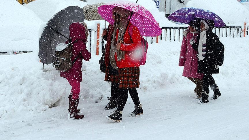 Şırnak'ta eğitime kar engeli