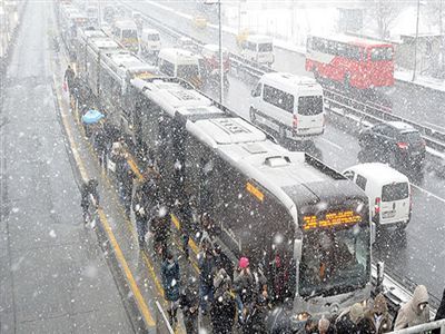 İstanbul'un Kar Kabusu Daha Bitmedi! 