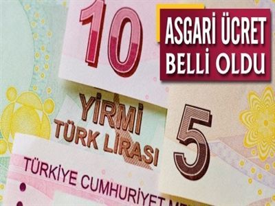 Yeni Asgari Ücret Belli Oldu