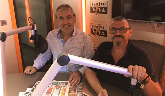 Abbas Güçlü  Radyo Viva’da canlı yayında eğitimi ve İstanbul’u konuşuyor!