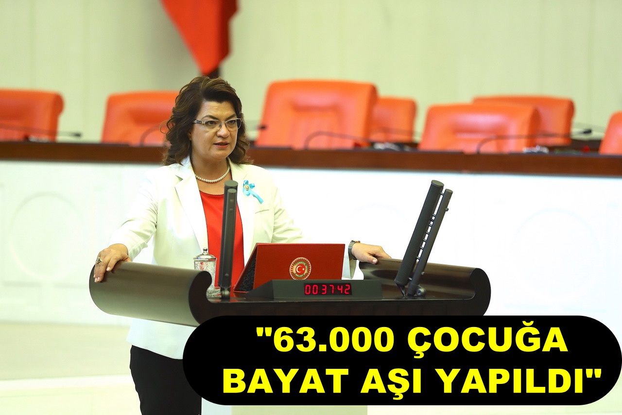 "63.000 ÇOCUĞA BAYAT AŞI YAPILDI"