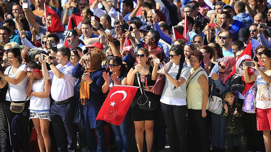Tüm Türkiye'de 30 Ağustos coşkusu!