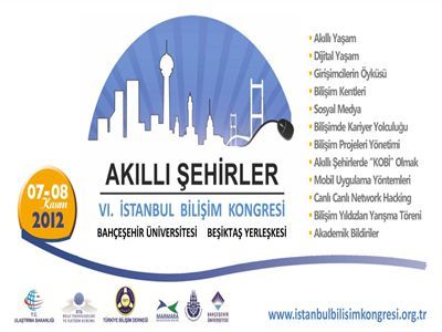 VI. İstanbul Bilişim Kongresi 'Akıllı Şehirler'