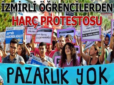 İkinci Öğretime Harç Protestosu